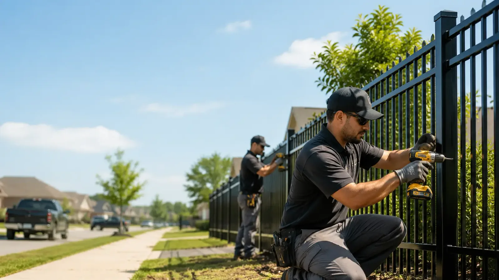 Metal Fence Installation in Opdyke, IL